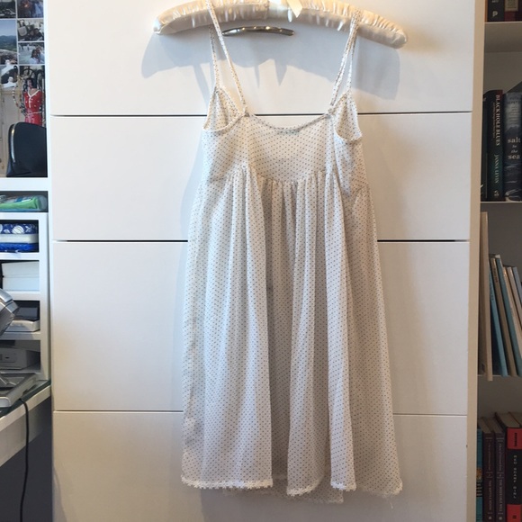 NWT Urban Outfitters sheer polka dot long cami - Picture 2 of 4